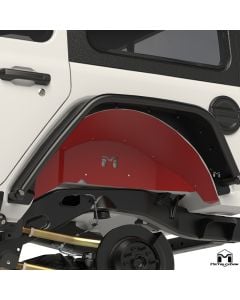 JL Wrangler Replacement Aluminum Inner Fender Set, Rear