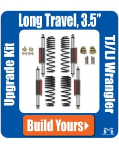 TJ/LJ Wrangler 6Pak Upgrade Kit, 3.5", Build Yours