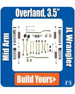 Jeep JL Wrangler 3.5" Rocklander® Overland Suspension & Lift Kit, Build Yours