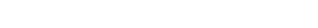 metalcloak logo text white